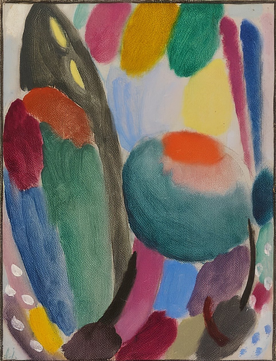 Muunnelma: tuoksu ja raikkaus (Hollanti). 1918 tekijältä Alexej von Jawlensky