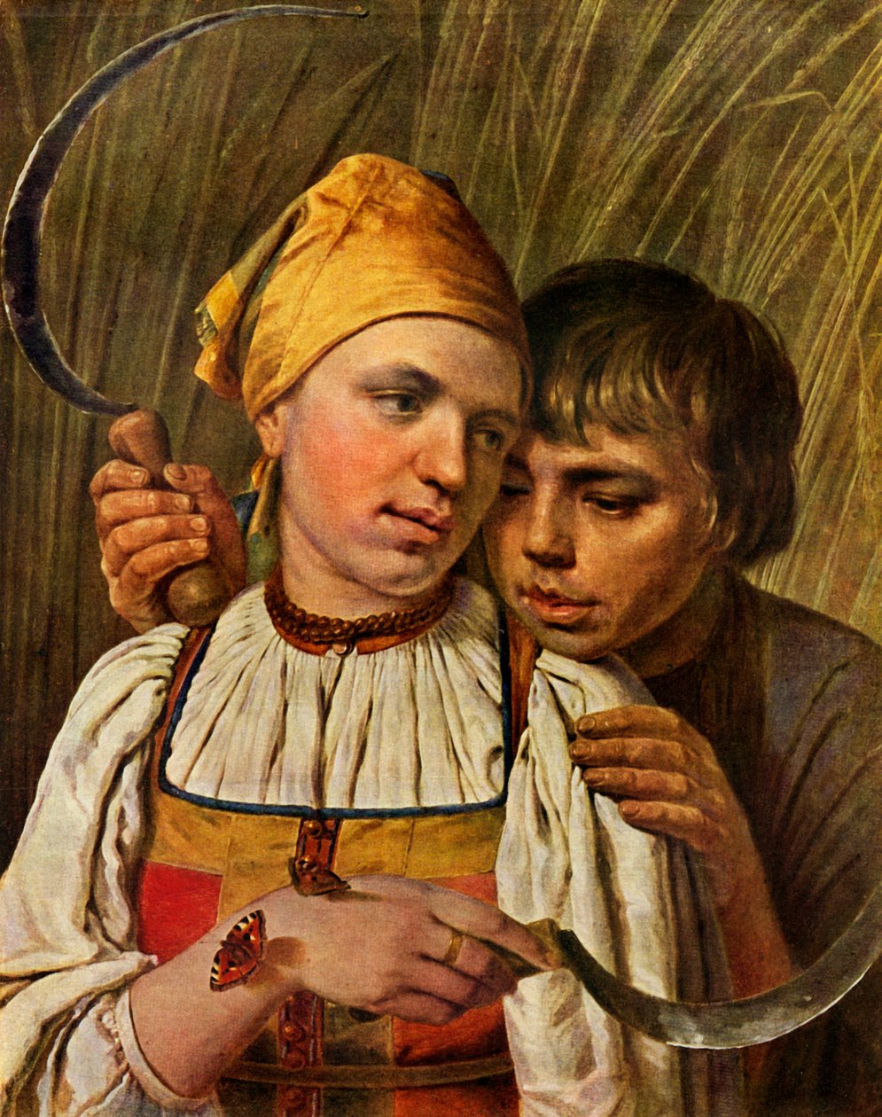 The Reapers, c1830, 1939. tekijältä Alexey Venetsianov