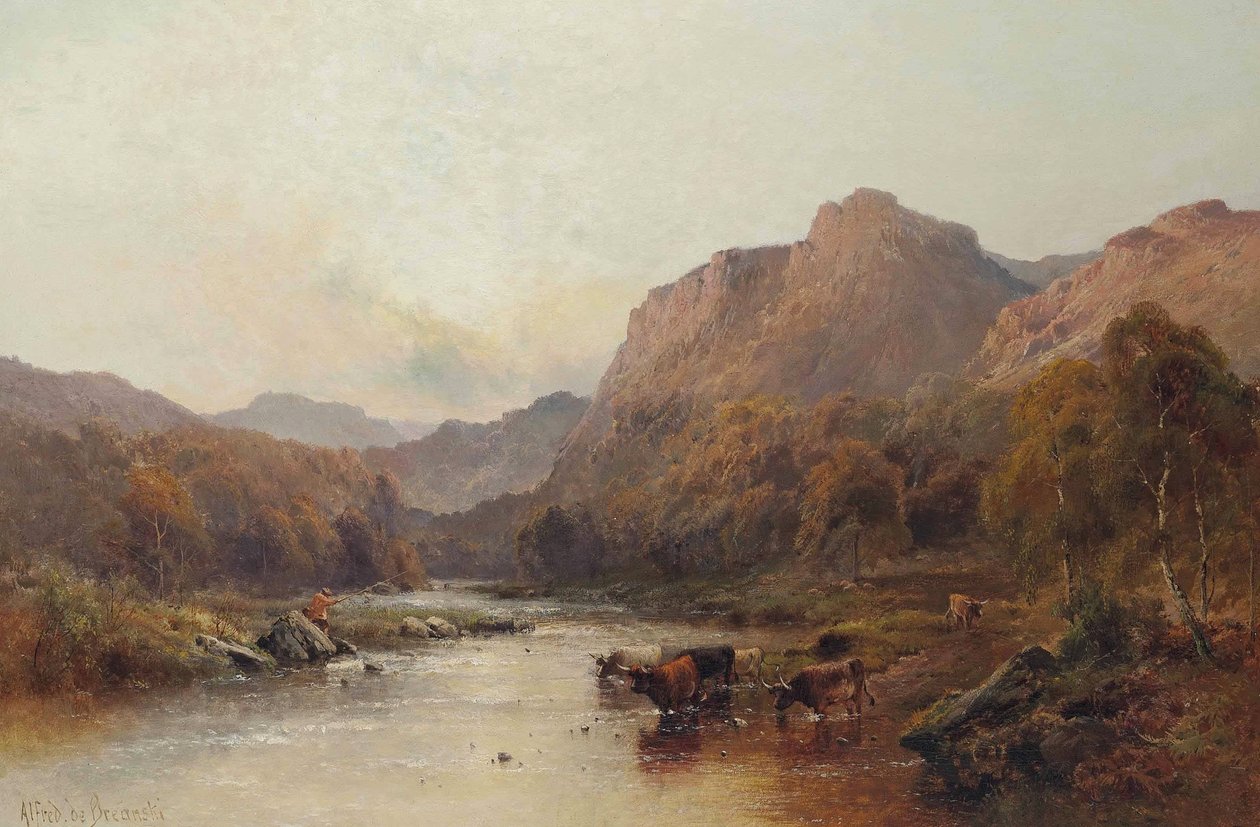 Castle Campbellin virta tekijältä Alfred de Breanski