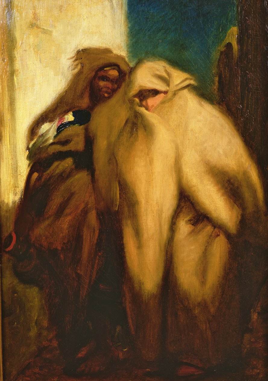 Ilta, Tanger, 1860 tekijältä Alfred Dehodencq