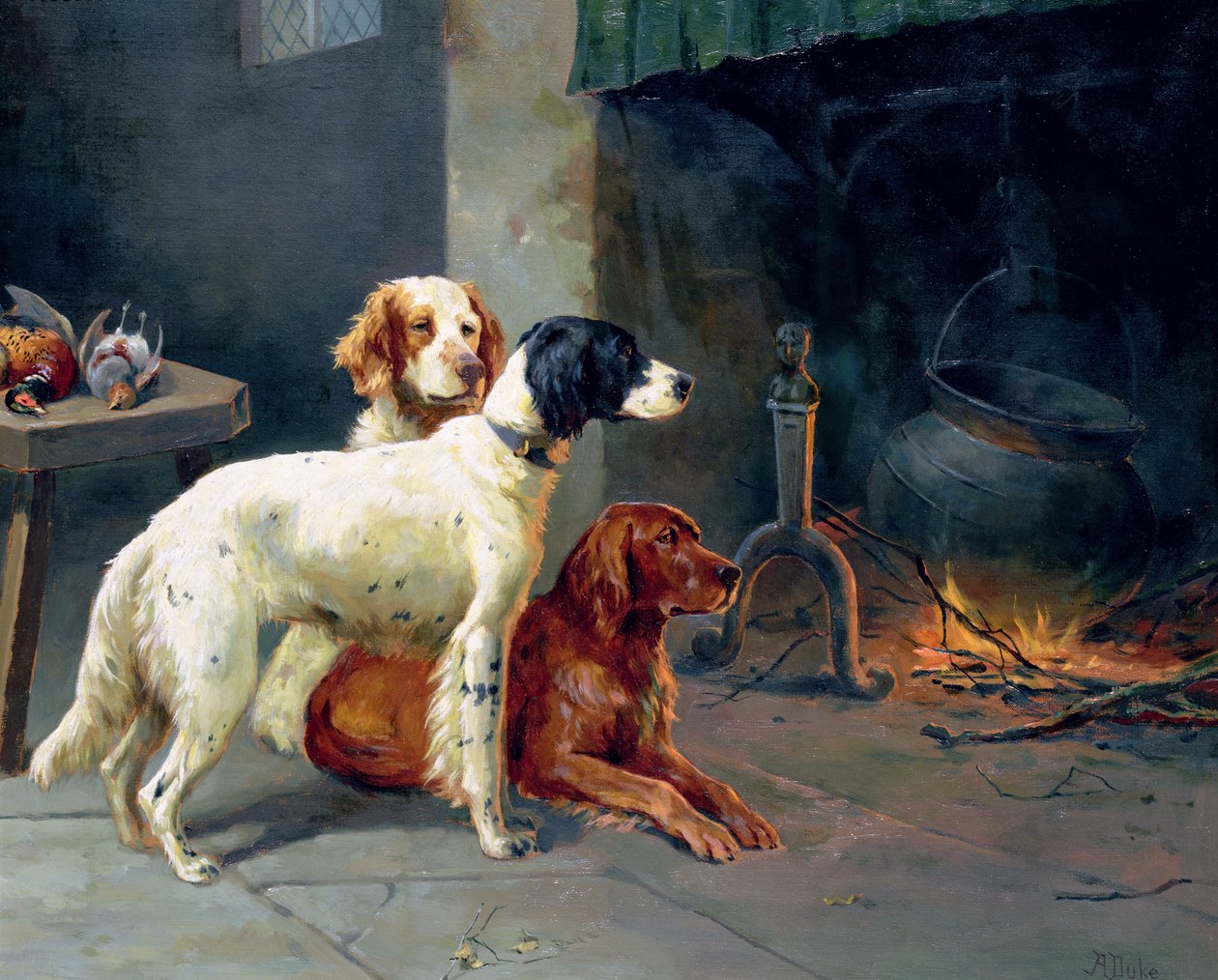 By the Fire (pari 77836) tekijältä Alfred Duke