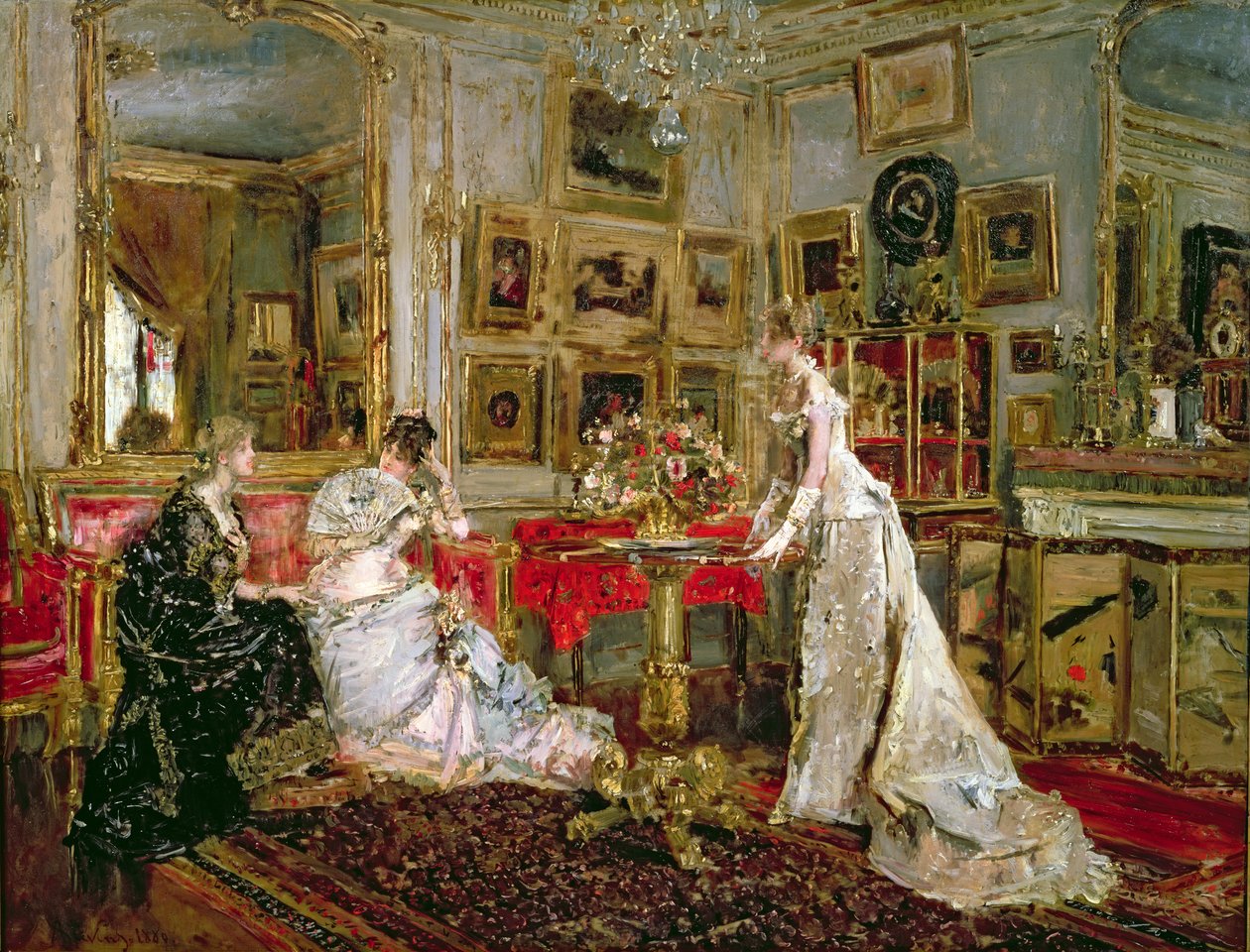 Vierailu tekijältä Alfred Emile Stevens