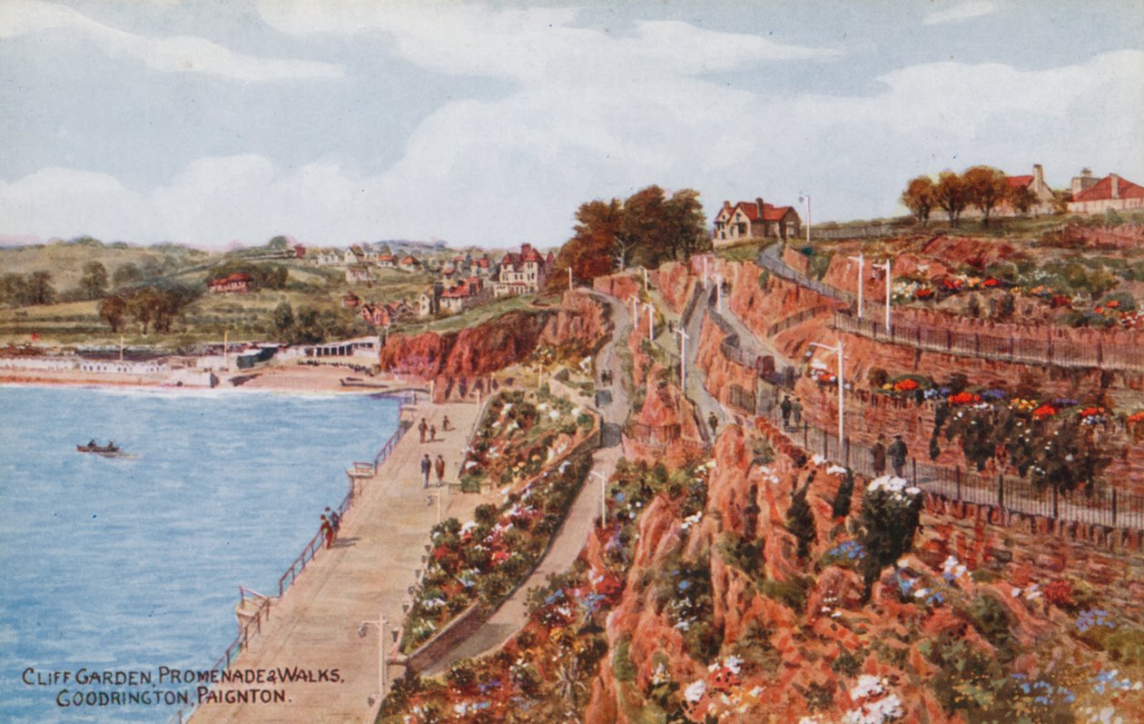 Cliff Garden, Promenade and Walks, Goodrington, Paignton tekijältä Alfred Robert Quinton