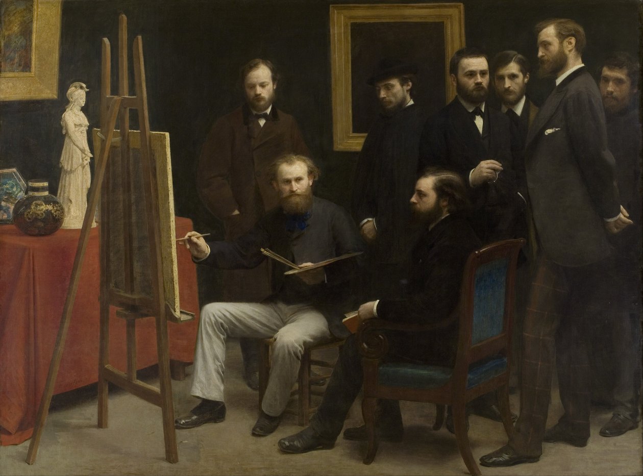 Studio Les Batignollesissa tekijältä Alfred Sisley