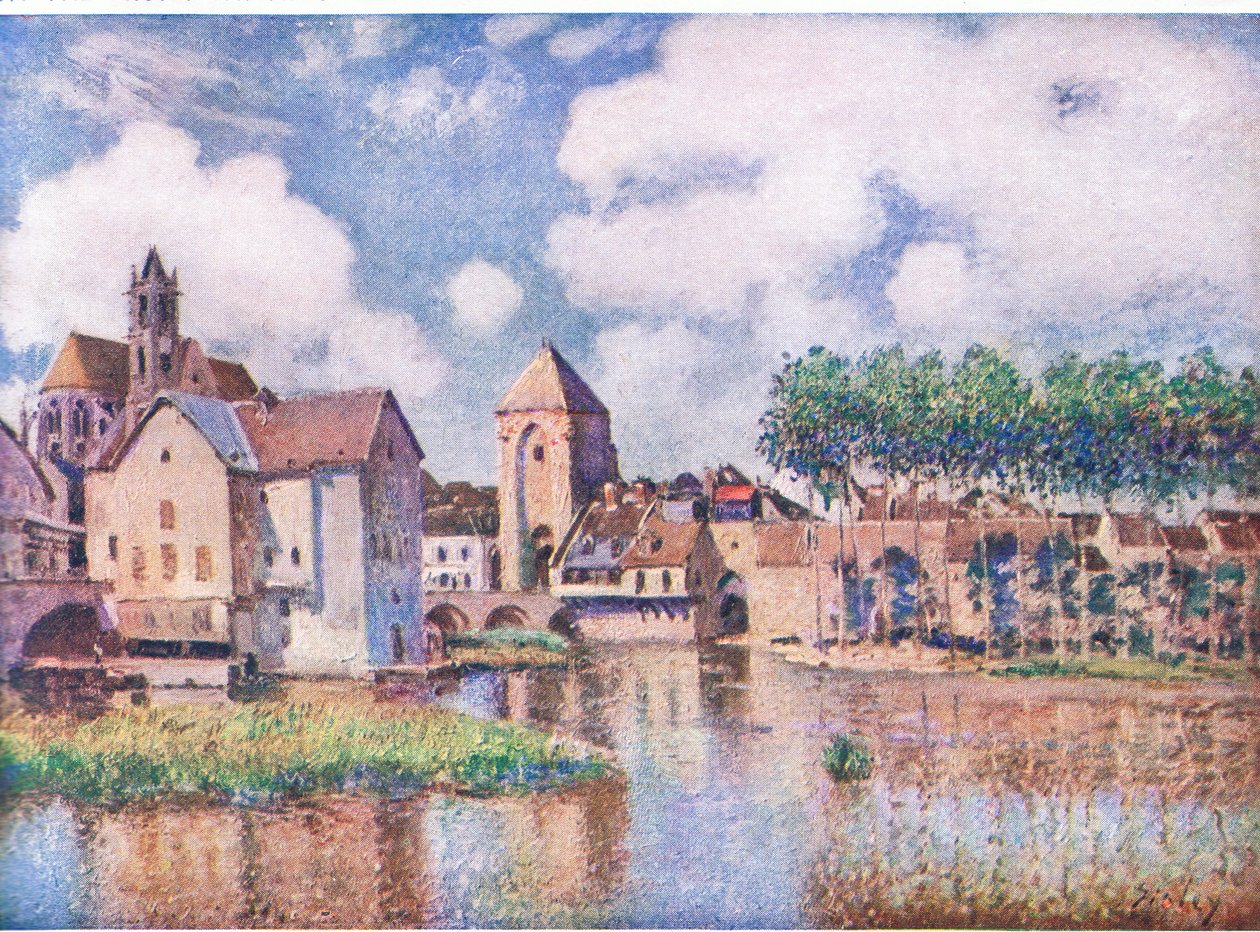 Moretin silta tekijältä Alfred Sisley