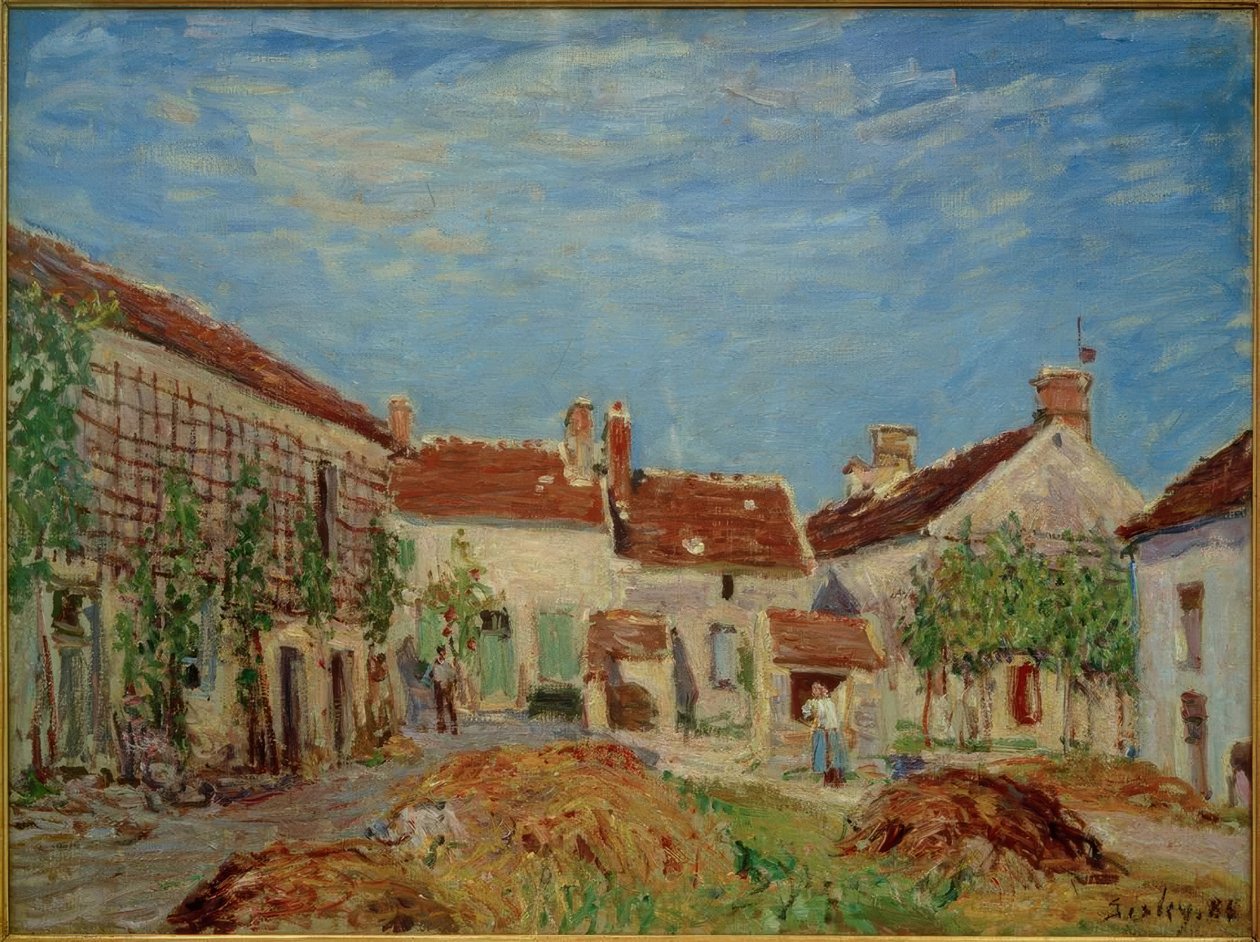 Un Cour aux Sablons tekijältä Alfred Sisley