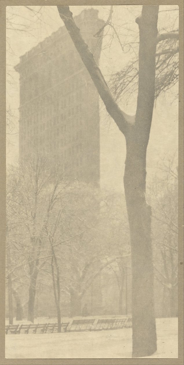 Flatiron -rakennus tekijältä Alfred Stieglitz