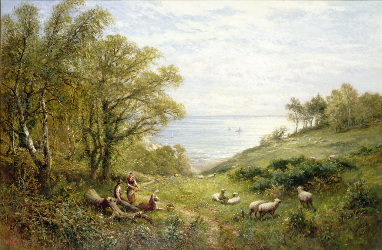 Meren rannalla tekijältä Alfred Augustus Glendening