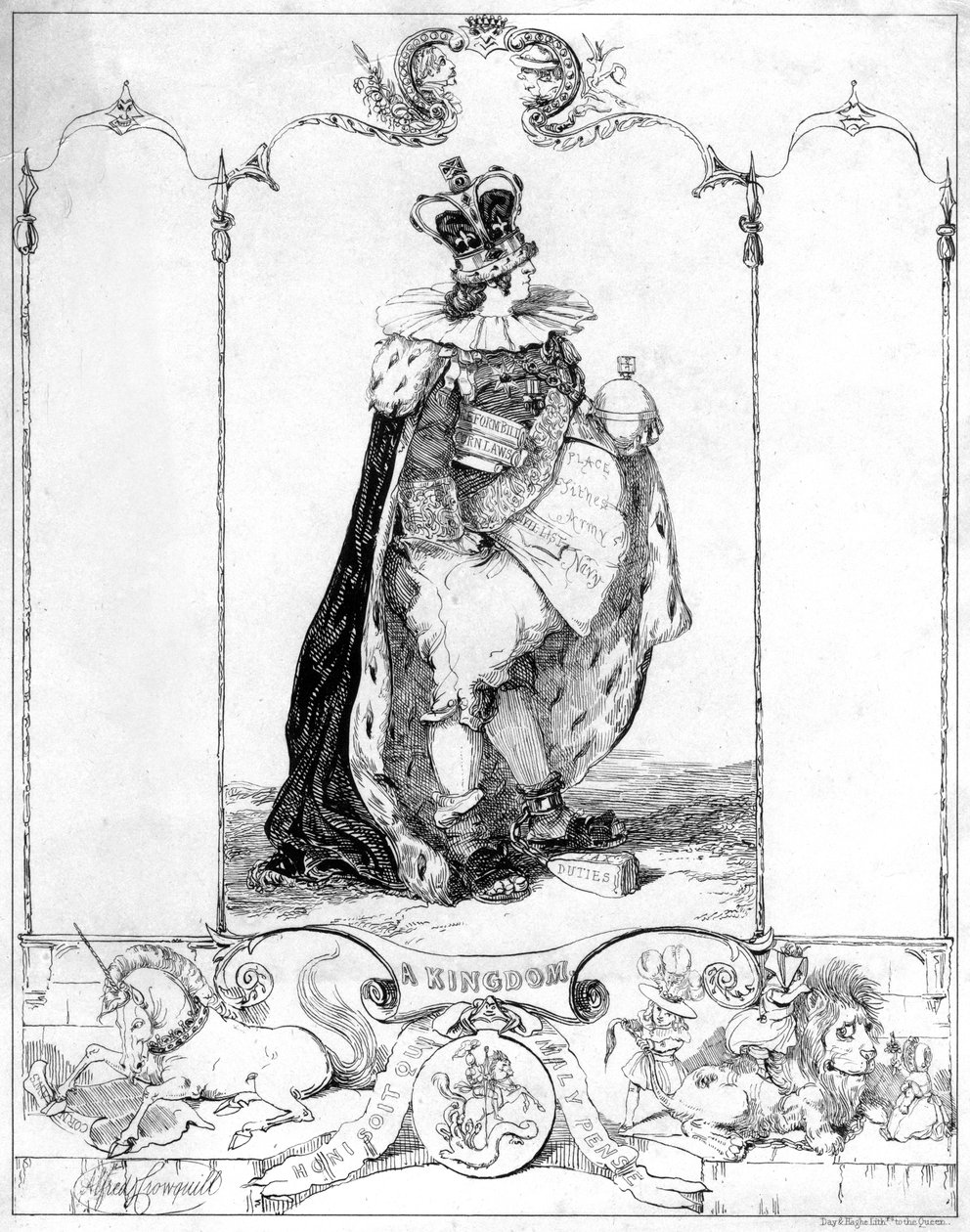 Valtakunta, 1800-luku. tekijältä Alfred Crowquill