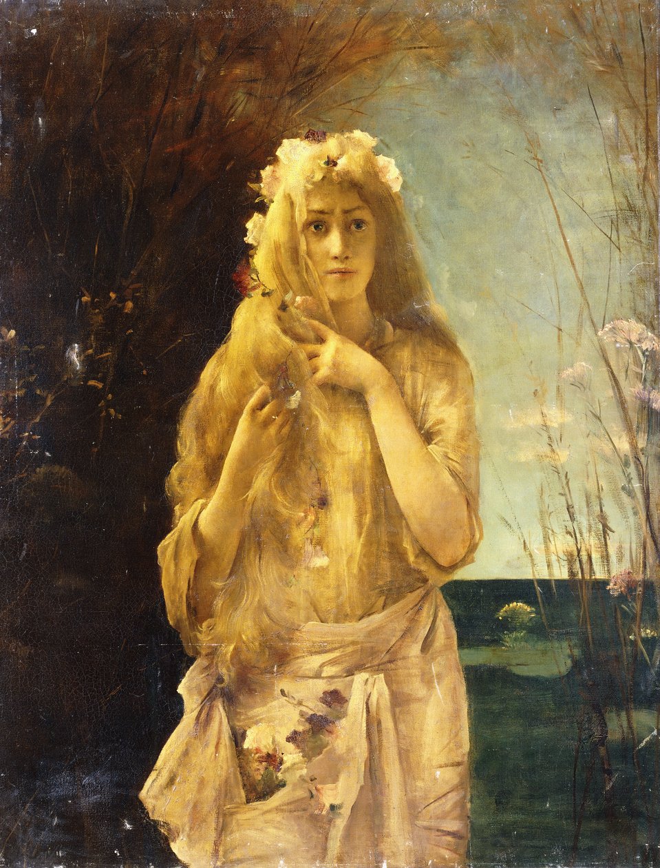 Ophelia, tekijältä Alfred Emile Stevens