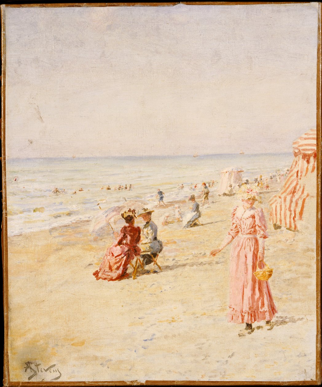 Ranta, Ostende tekijältä Alfred Emile Stevens
