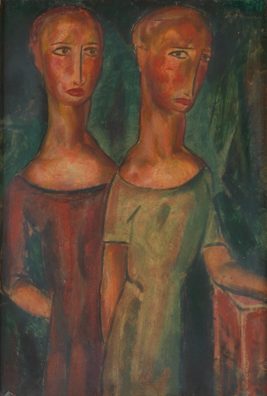 Kaksinaisuus, n. 1925-1930. tekijältä Alfred Henry Maurer
