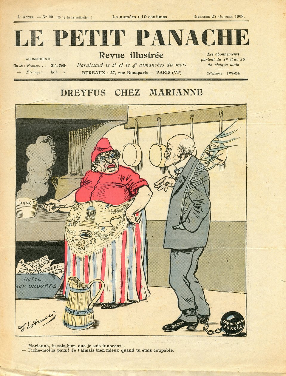 Le Pepetit panache, loistava arvostelu tekijältä Alfred Le Petit
