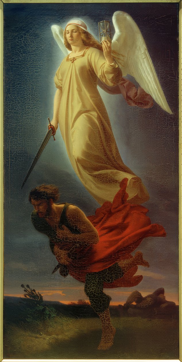 A. Rethel, Nemesis (Verbrechen und Gerechtigkeit) tekijältä Alfred Rethel
