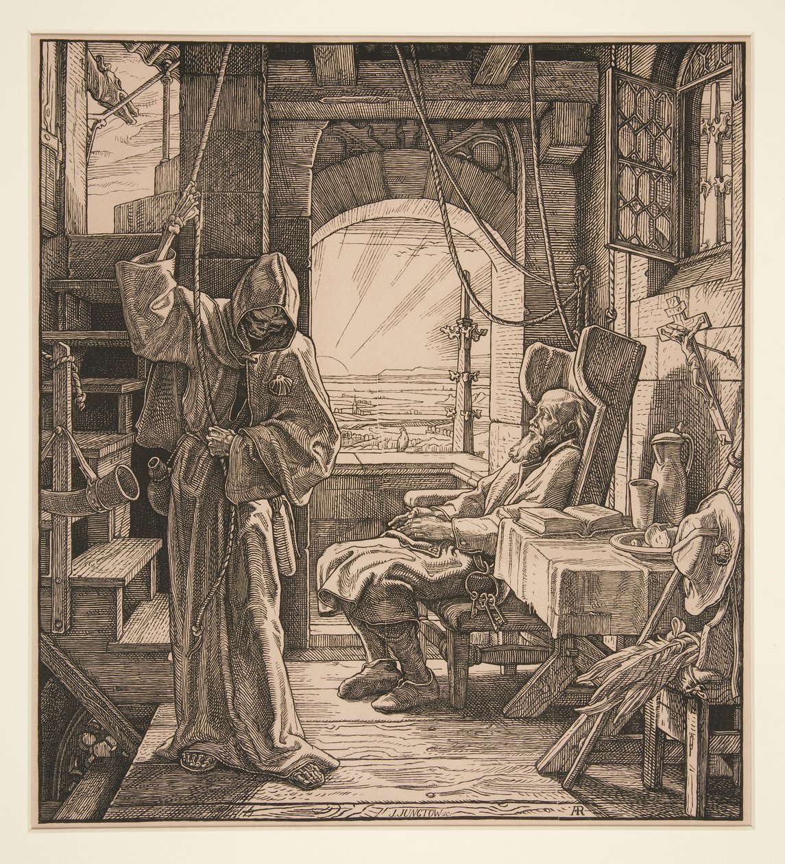 Kuolema ystävänä tekijältä Alfred Rethel