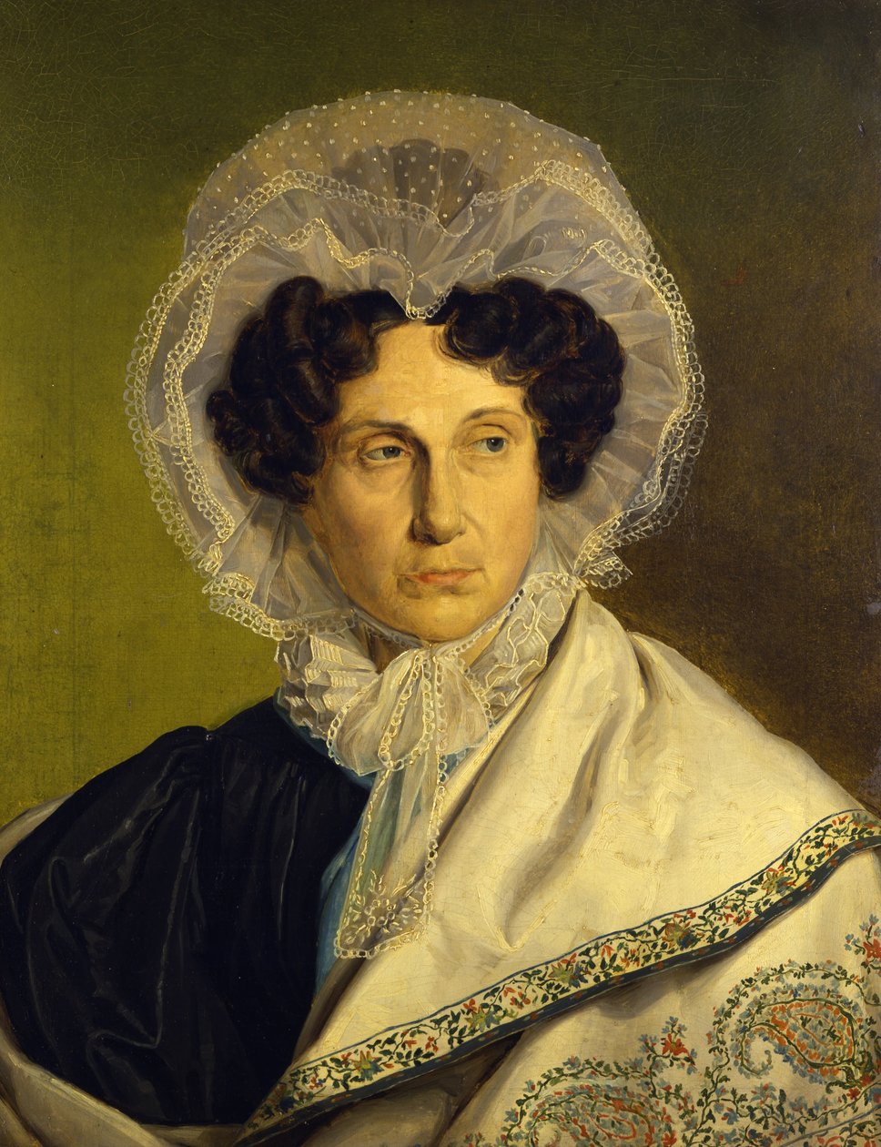Porträt der Mutter des Künstlers tekijältä Alfred Rethel