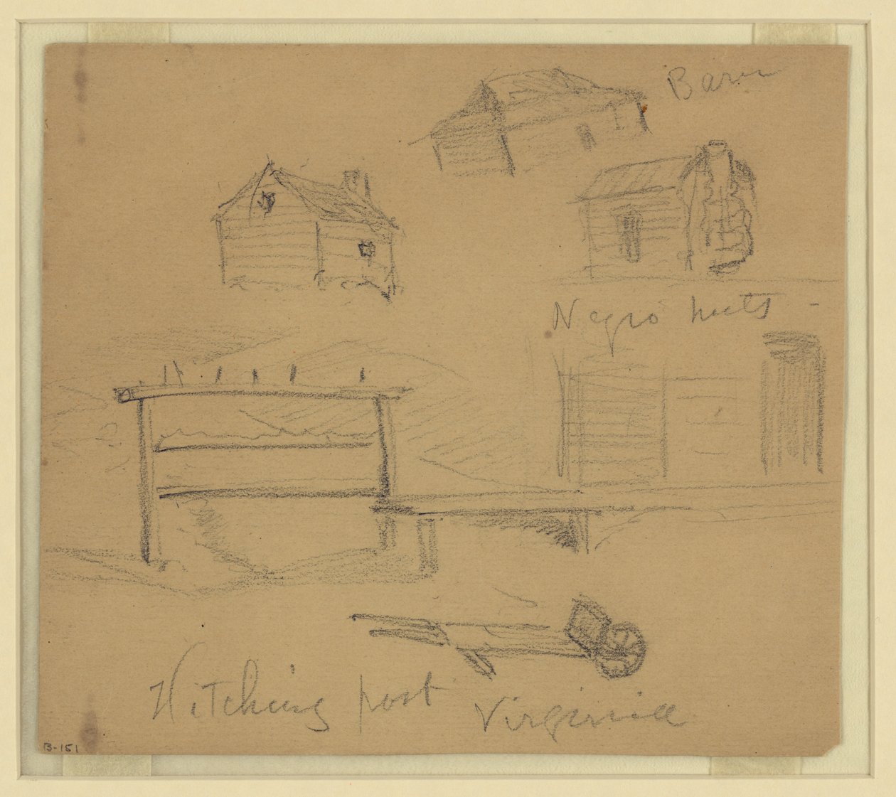 Vetokoukku, Virginia tekijältä Alfred Rudolph Waud