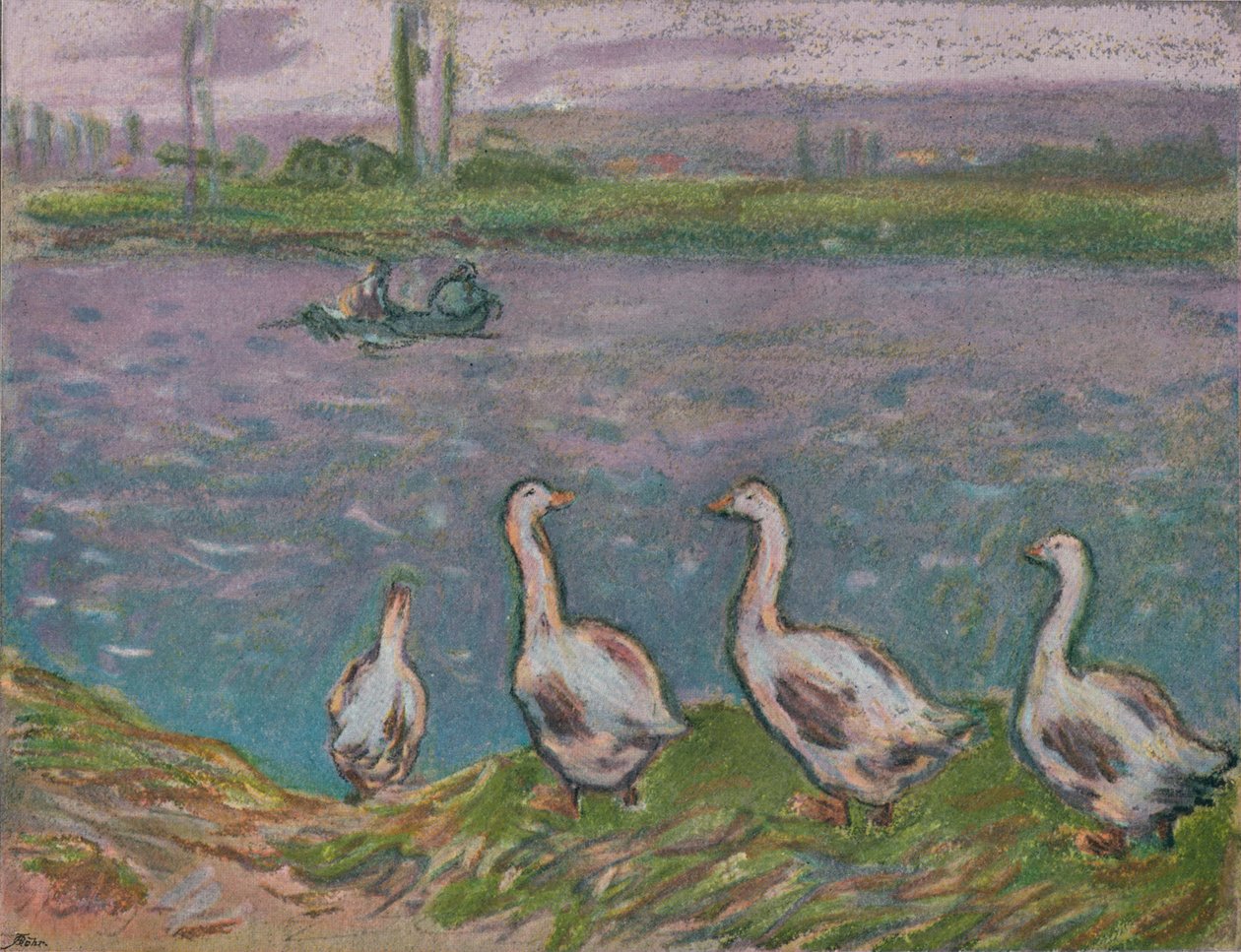 "Sketch in Pastellis", 1800-luku tekijältä Alfred Sisley