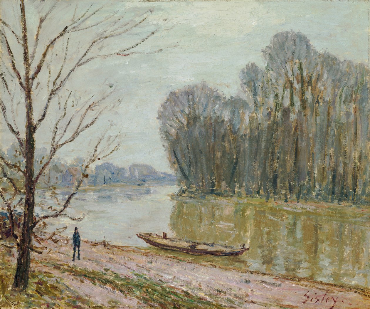 Loire, 1896. tekijältä Alfred Sisley
