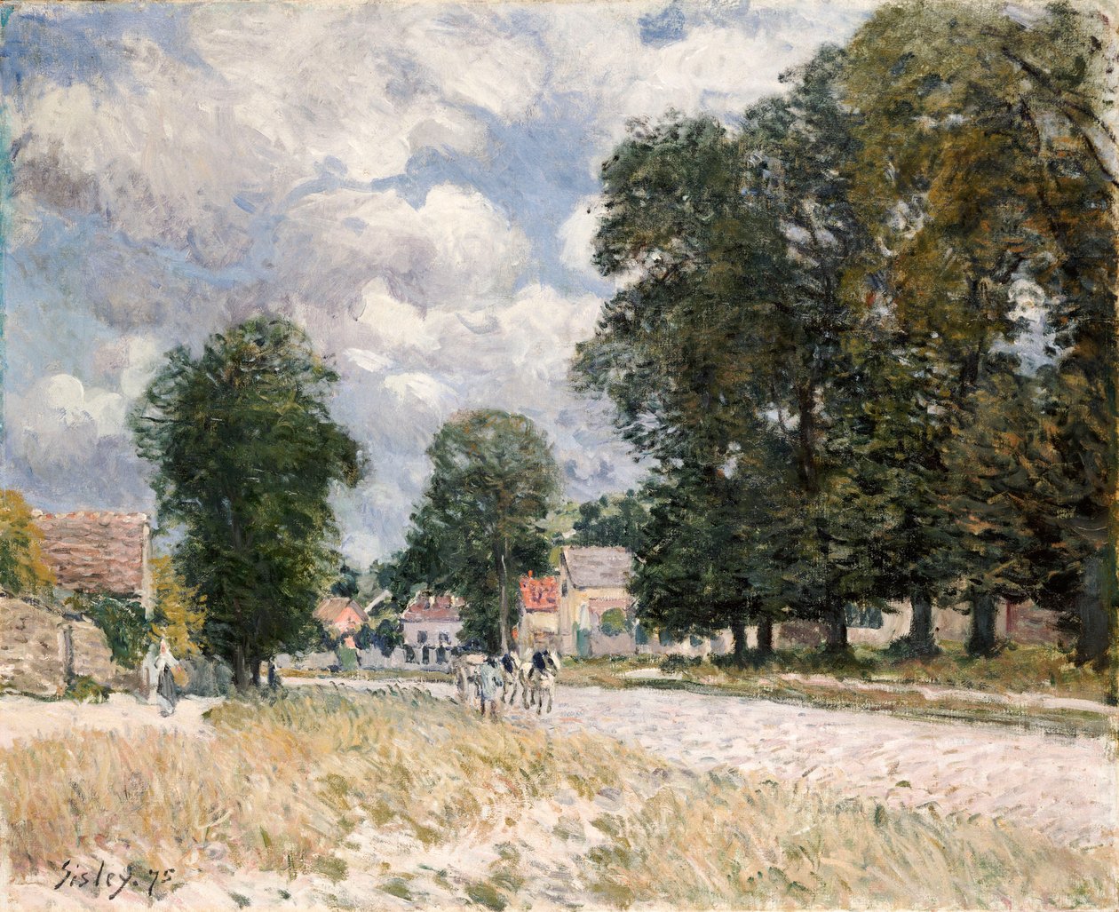 Tie Marly-le-Roihin tekijältä Alfred Sisley