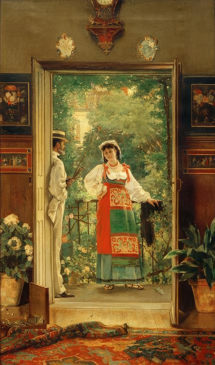 A. Stevens, Alfred Knyffs Atelier tekijältä Alfred Emile Stevens