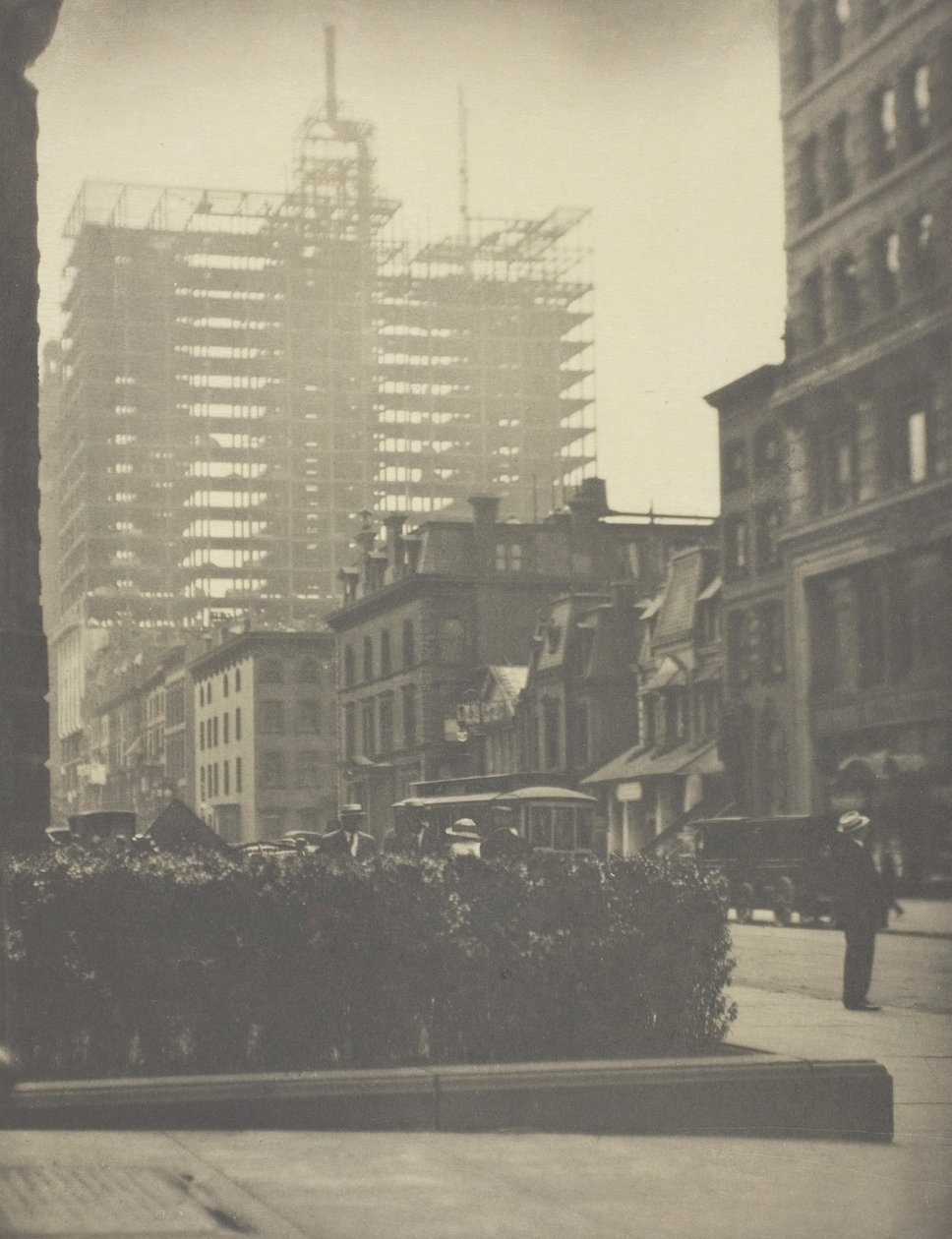 Vanha ja New York, 1910. tekijältä Alfred Stieglitz