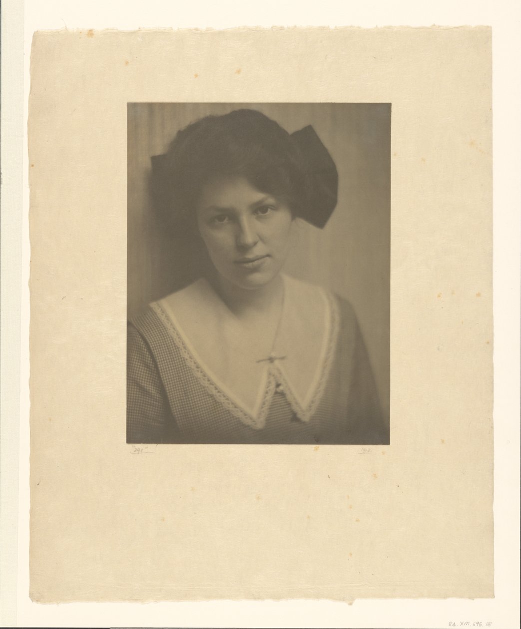 [Marie Rappin muotokuva] tekijältä Alfred Stieglitz
