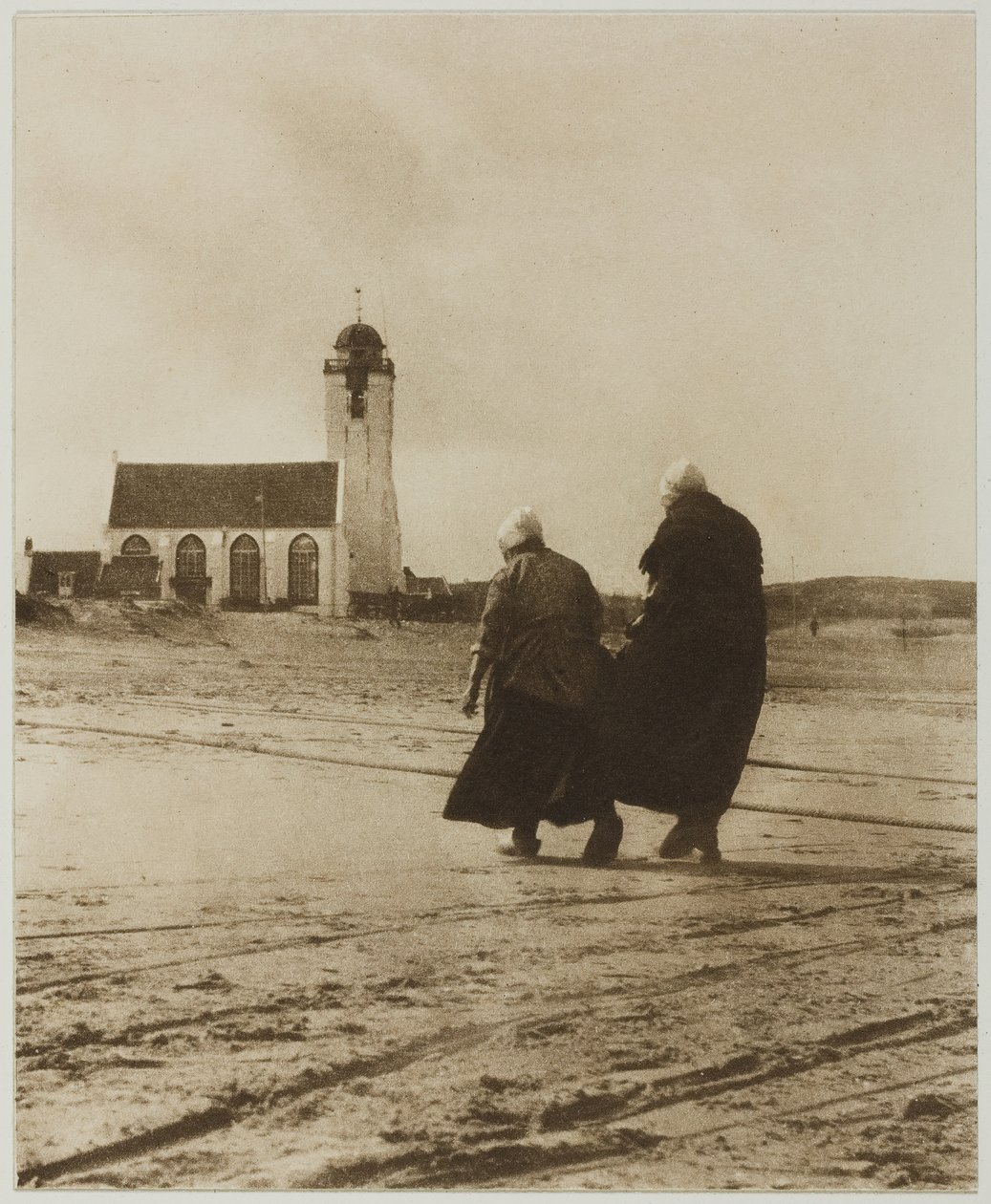 Scurrying Home, 1894, painettu 1897. tekijältä Alfred Stieglitz