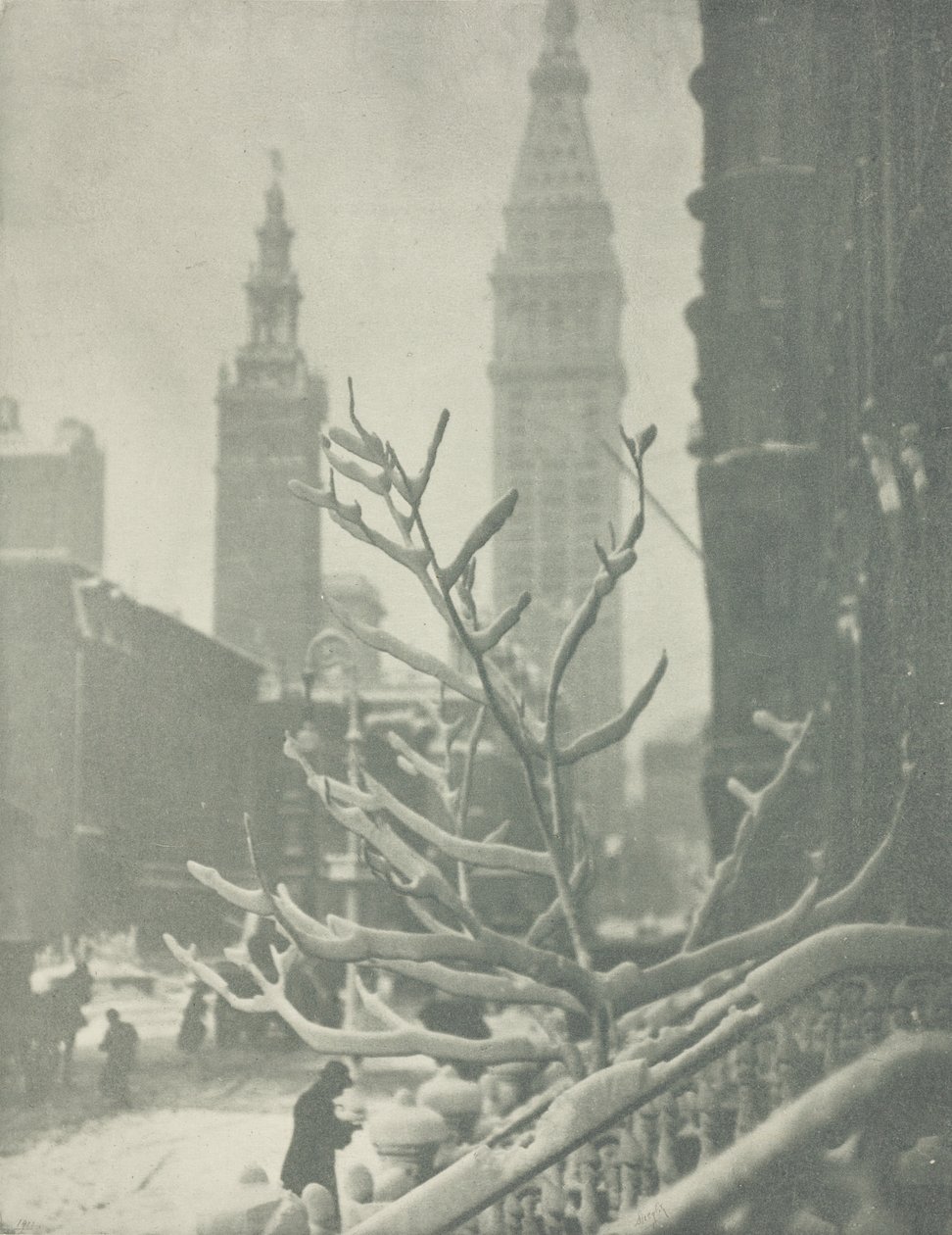 Two Towers, New York tekijältä Alfred Stieglitz