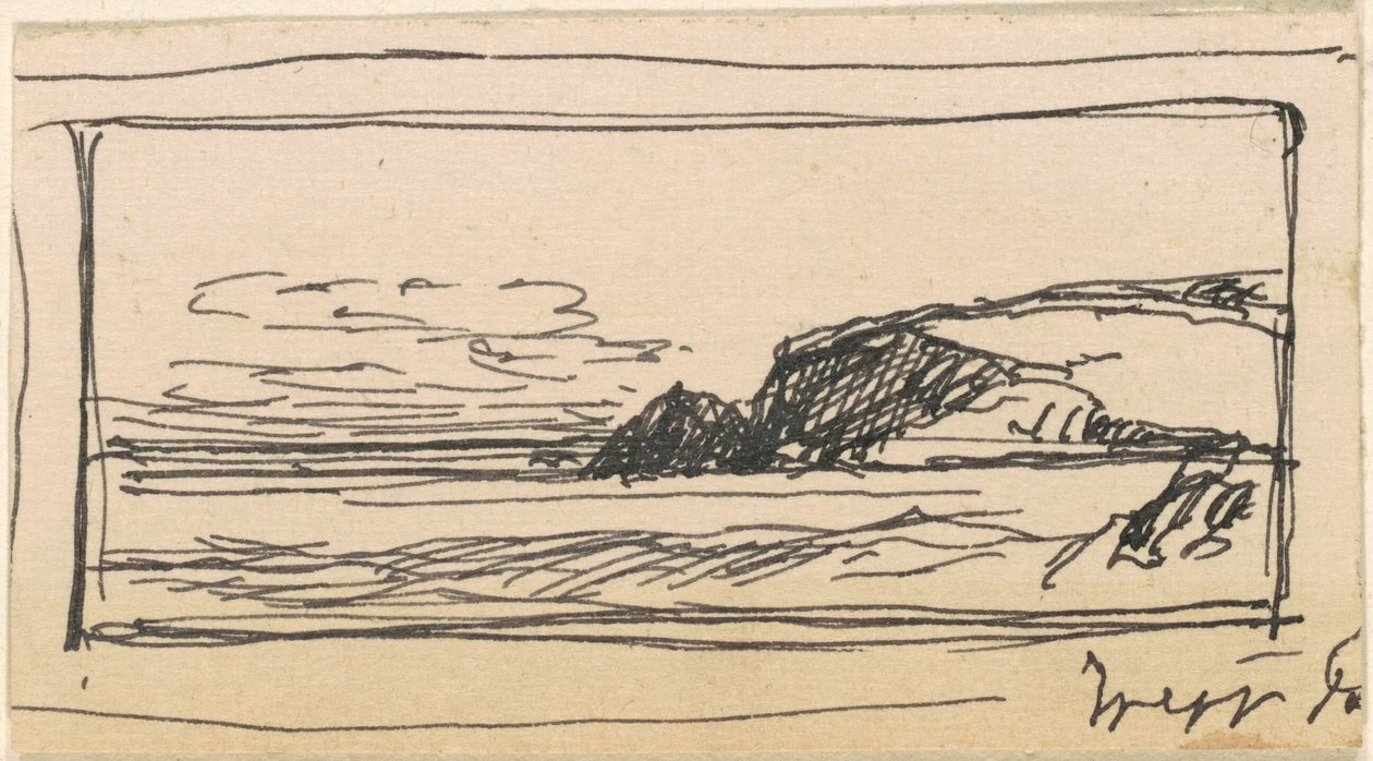 Rannikko tekijältä Alfred Thompson Bricher