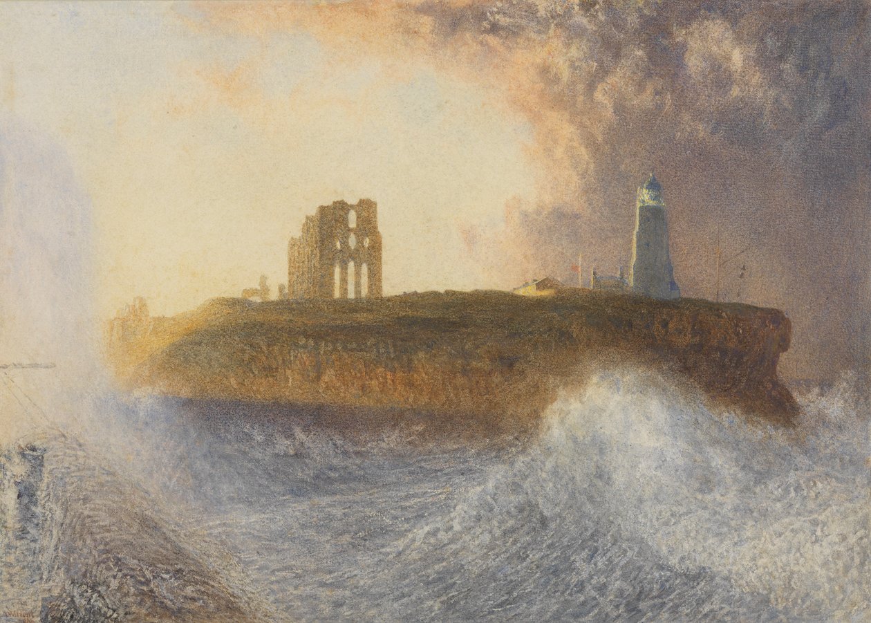 Tynemouthin laituri: 1866 tekijältä Alfred William Hunt
