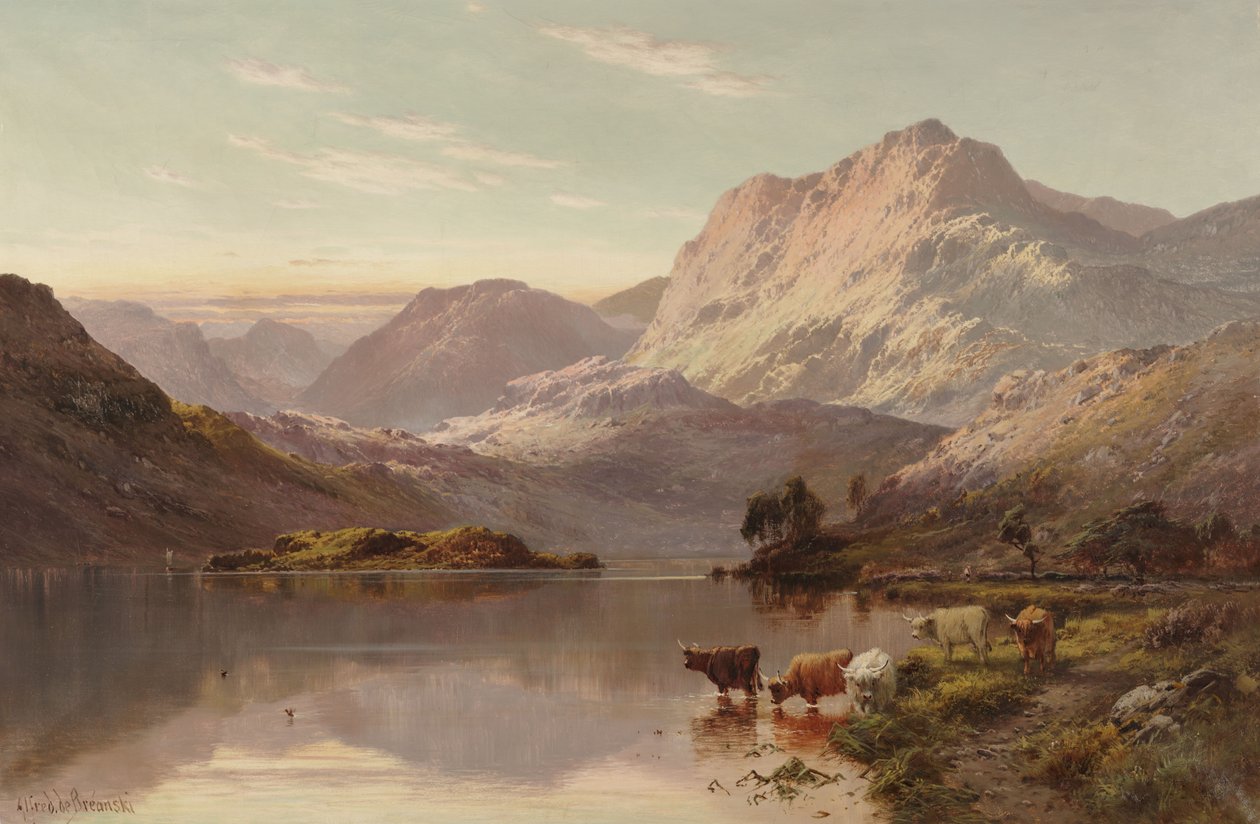 Loch Fad tekijältä Alfred de Breanski