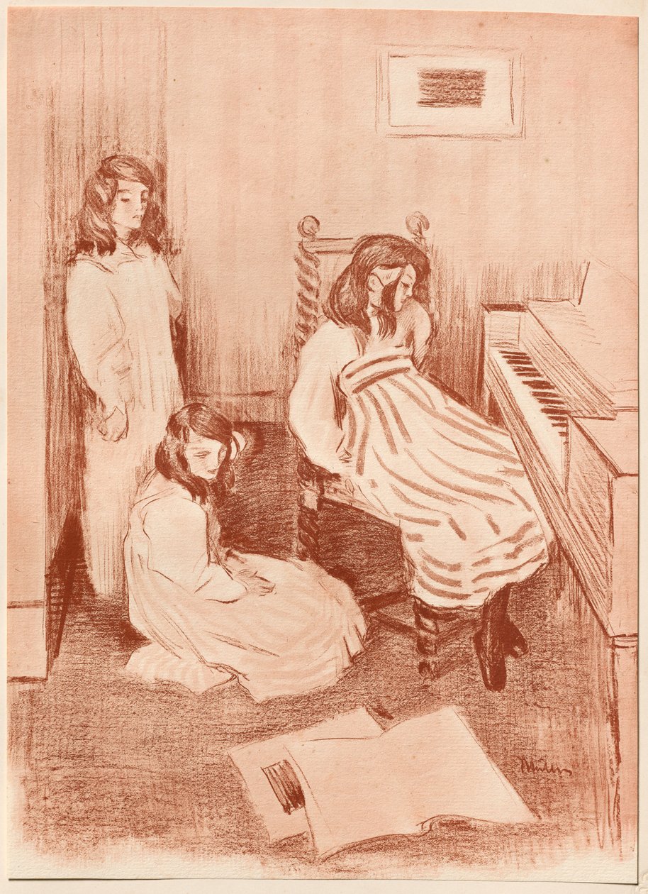 Sulking, 1898. tekijältä Alfredo Müller
