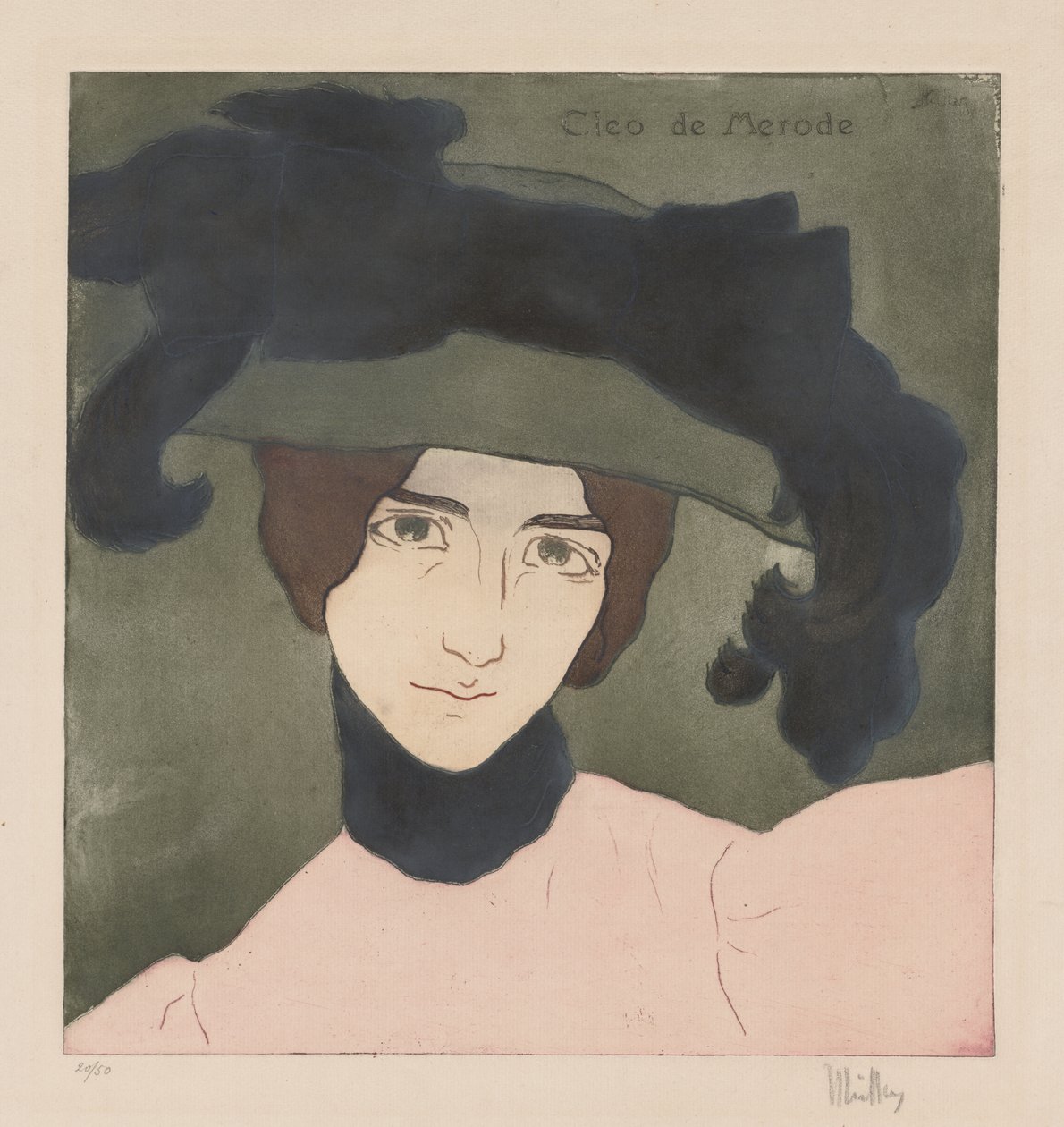 Cleo de Merode tekijältä Alfredo Müller