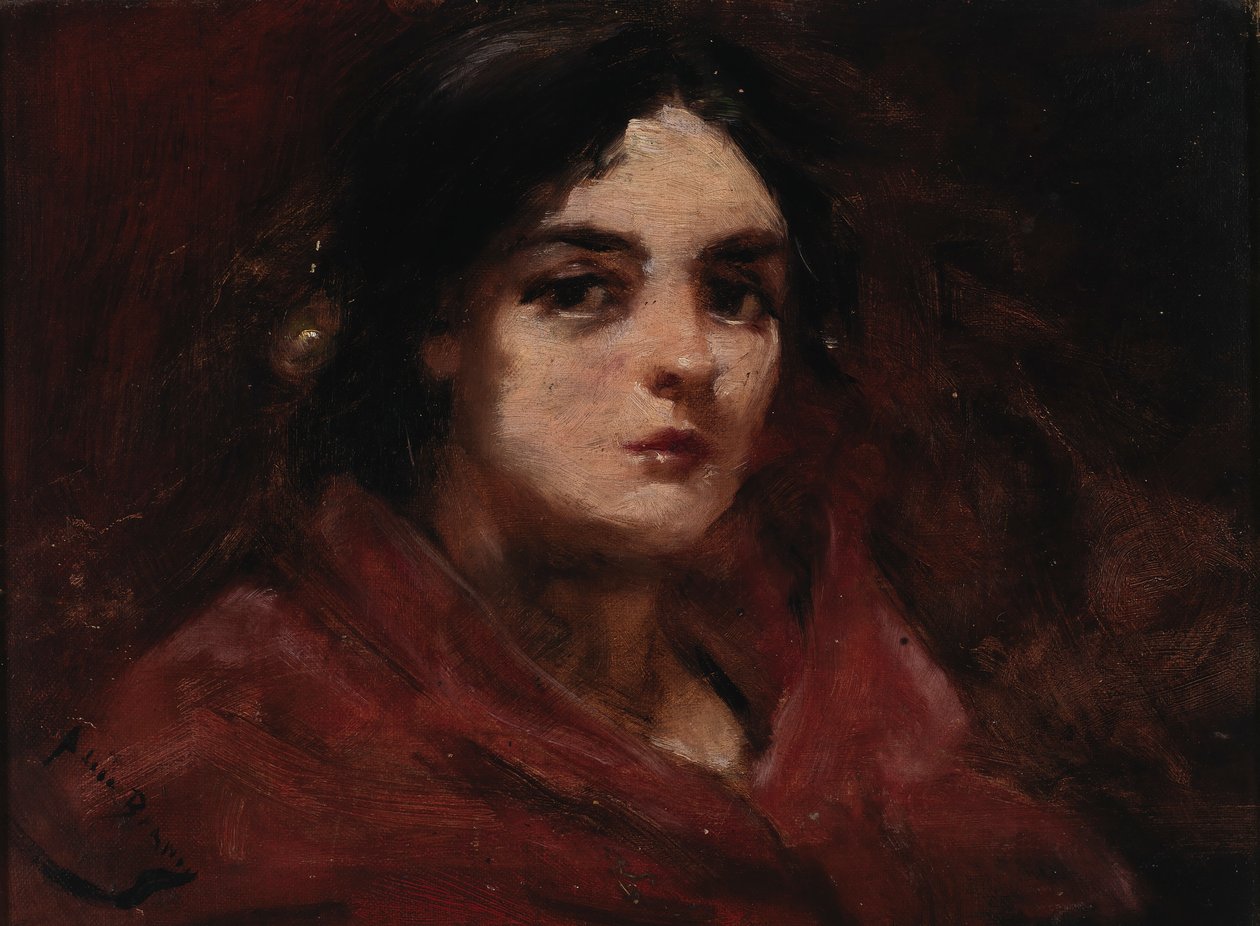 Mustalainen, 1800-luvun loppu - 1900-luvun alku. tekijältä Alice Pike Barney