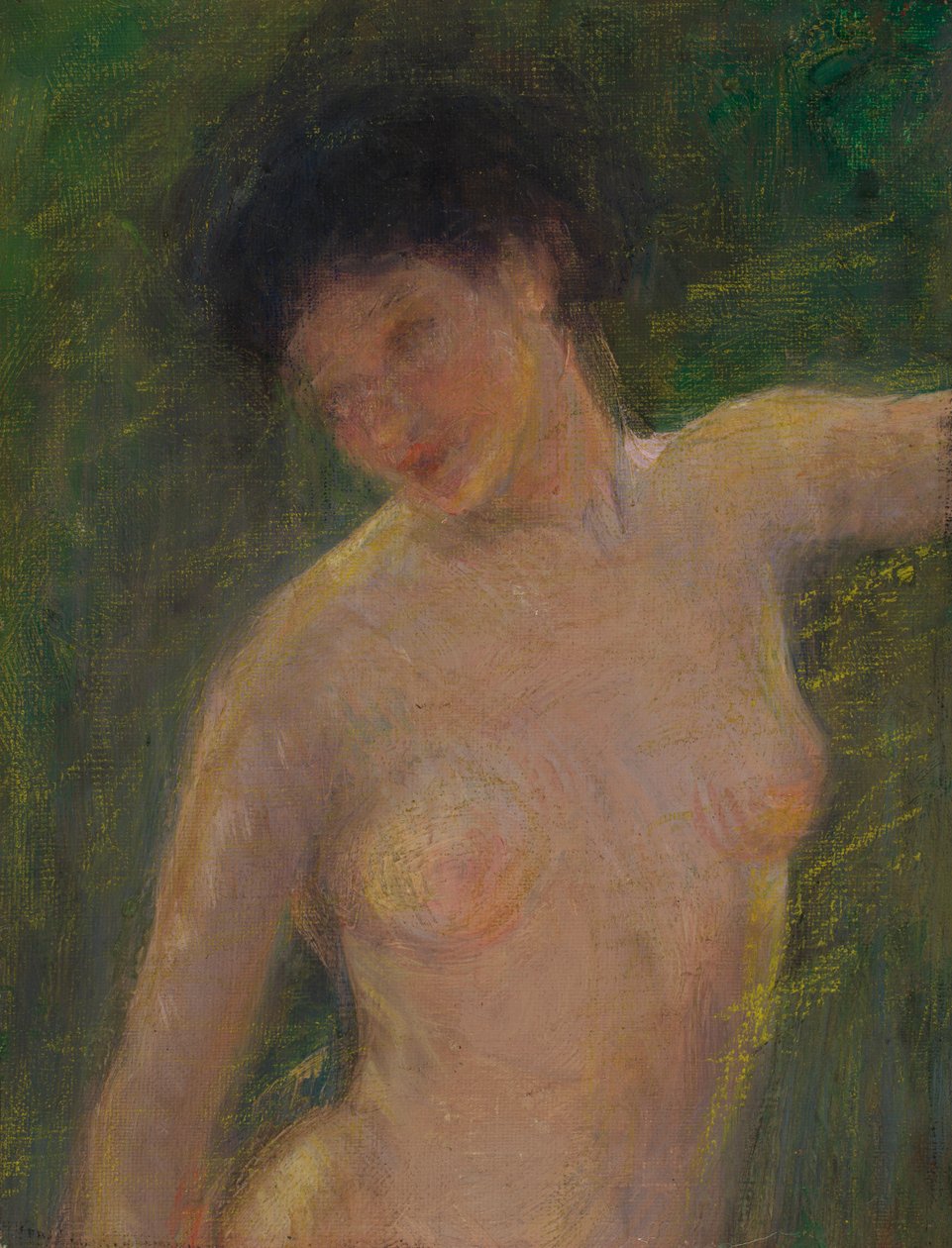 Varjossa n. 1910. tekijältä Alice Pike Barney