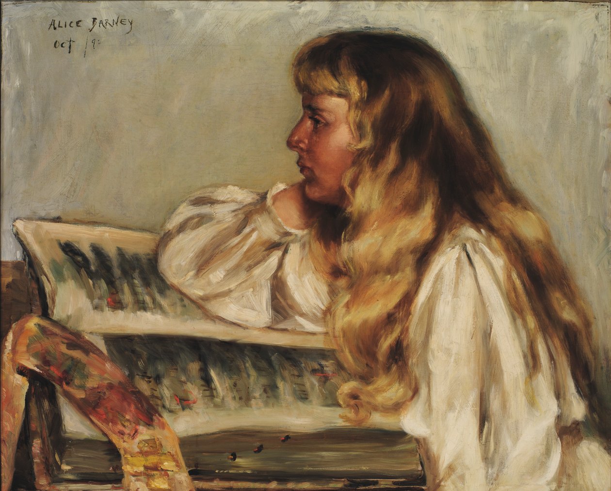 Natalie ja Missal, 1890. tekijältä Alice Pike Barney