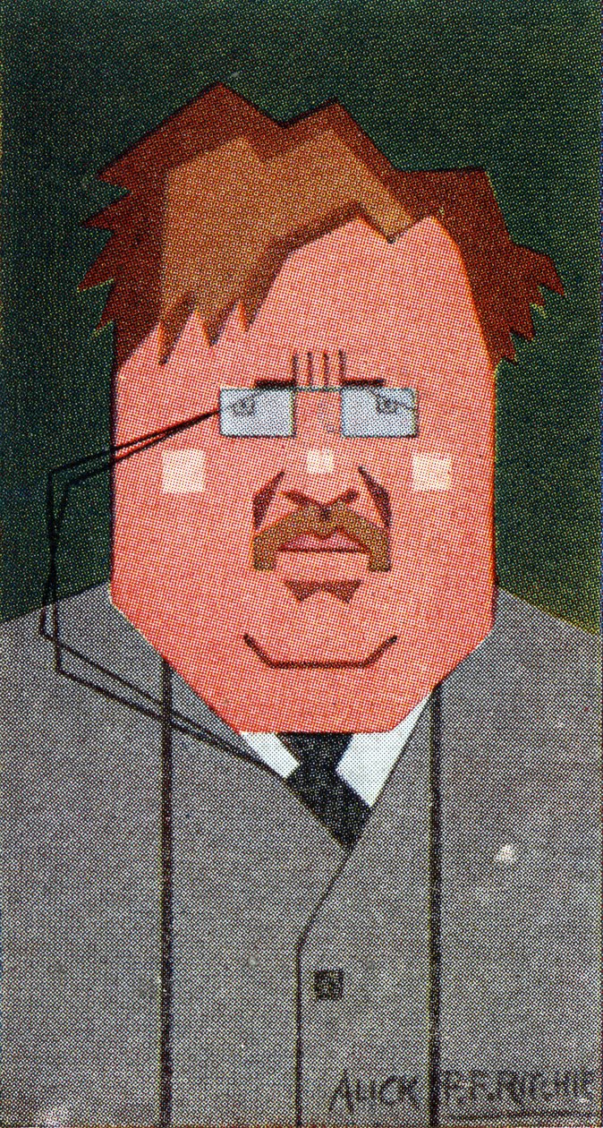 G. K. Chesterton, 1926 tekijältä Alick P. F. Ritchie