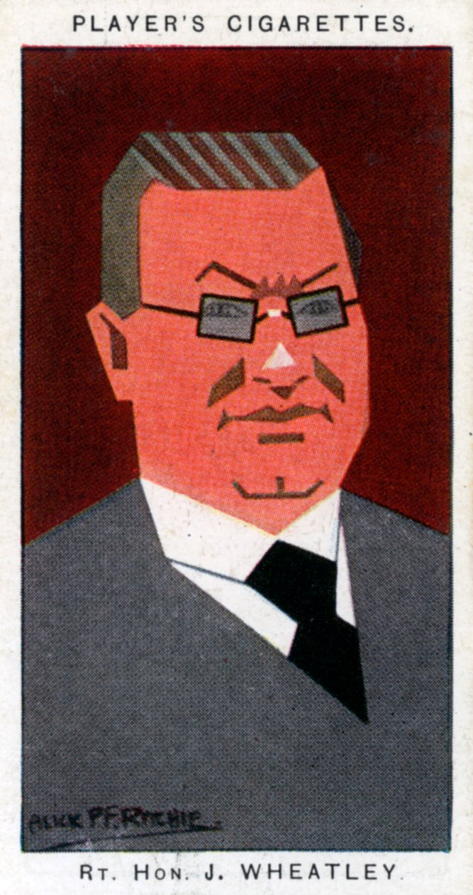John Wheatley, skotlantilainen poliitikko, 1926. tekijältä Alick P. F. Ritchie
