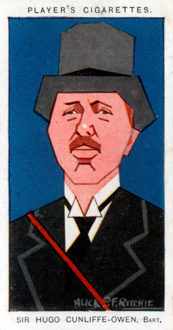 Sir Hugo Cunliffe-Owen, brittiläinen liikemies, 1926. tekijältä Alick P. F. Ritchie