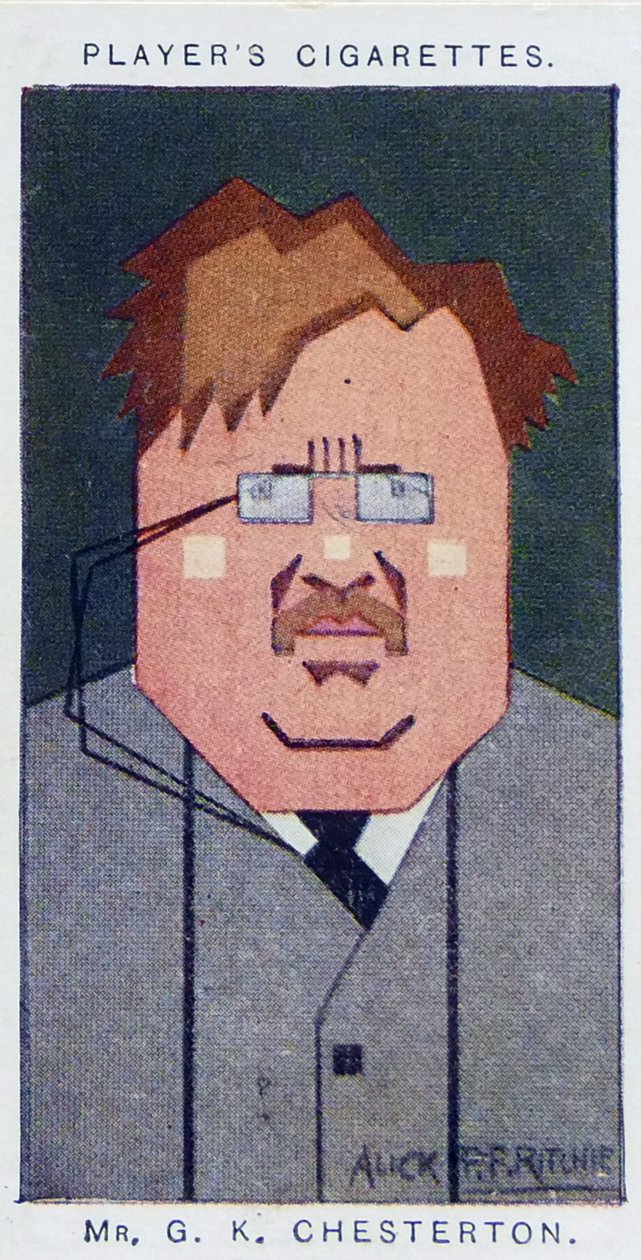 Gilbert Keith Chesterton tekijältä Alick Penrose Forbes Ritchie