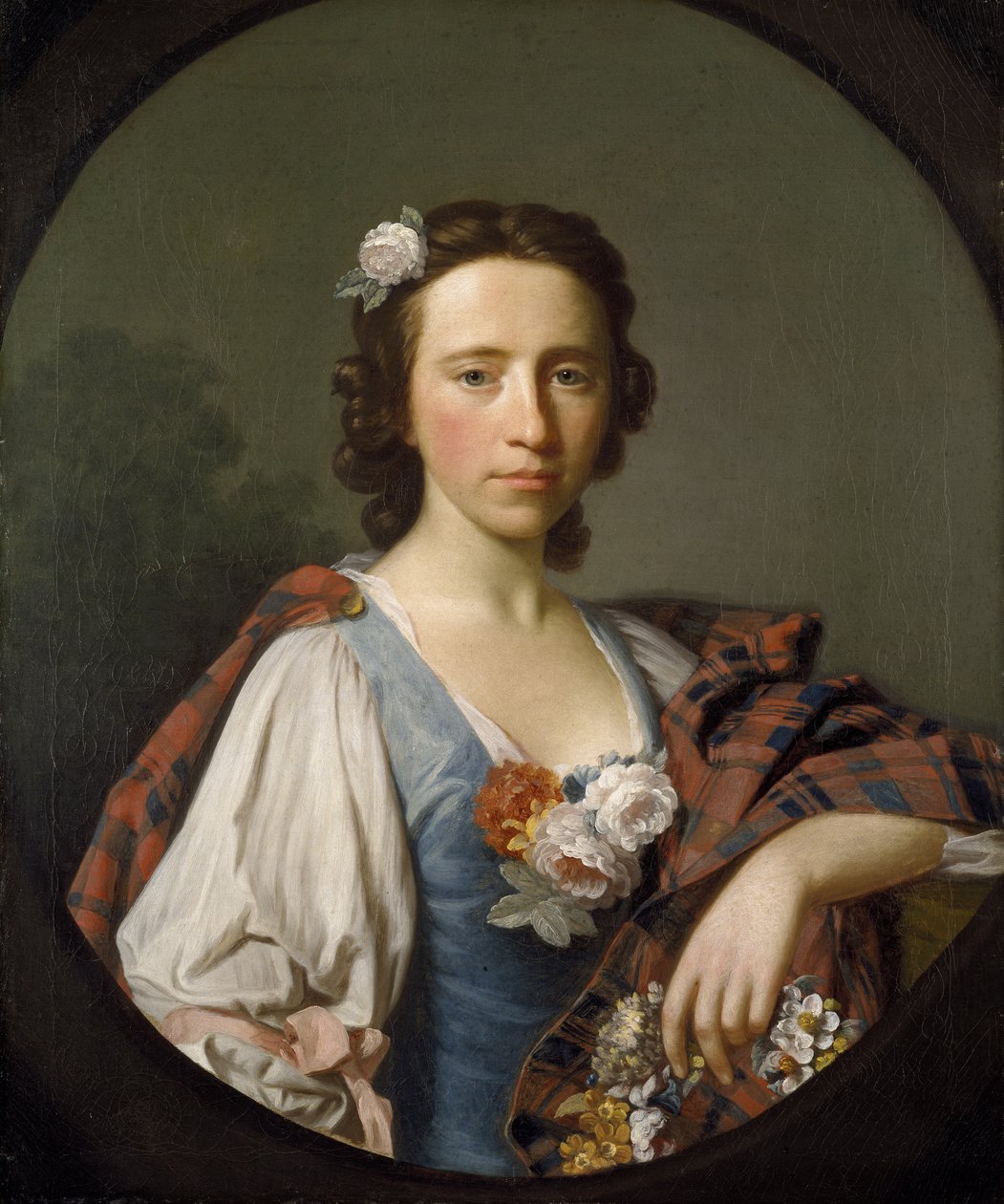 Muotokuva Flora MacDonaldista tekijältä Allan Ramsay