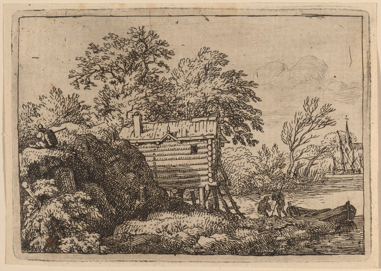 Kalastajan kota tekijältä Allart van Everdingen