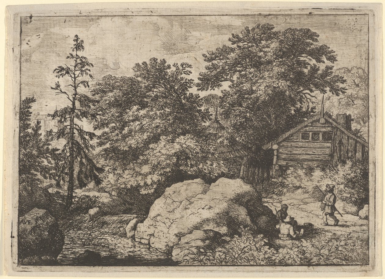 Kukkula, 1600-luku. tekijältä Allart van Everdingen