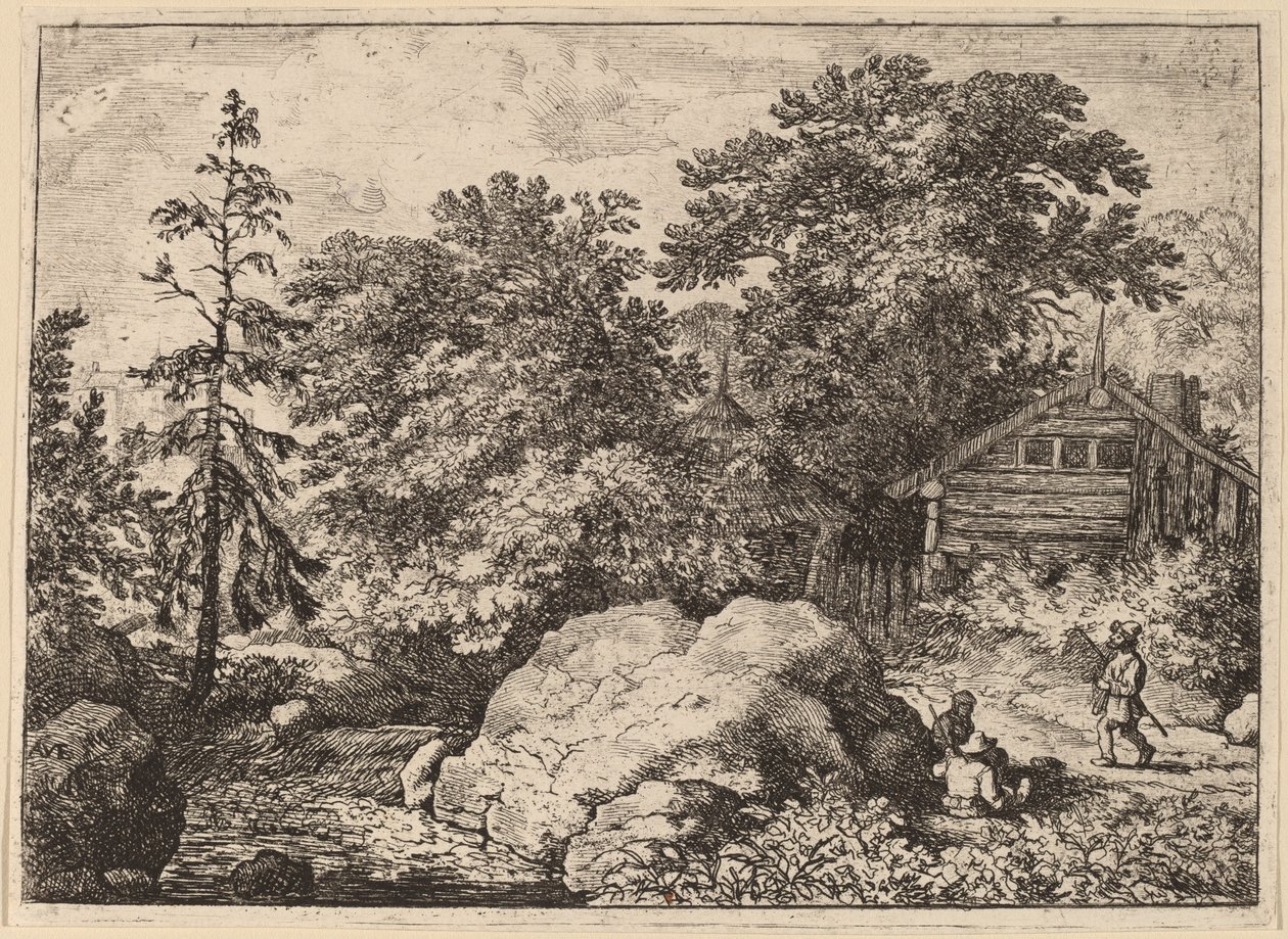 Knoll, luultavasti c. 16451656. tekijältä Allart van Everdingen