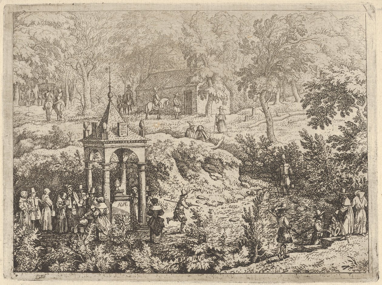 Kolmas kevät, 1600-luku. tekijältä Allart van Everdingen
