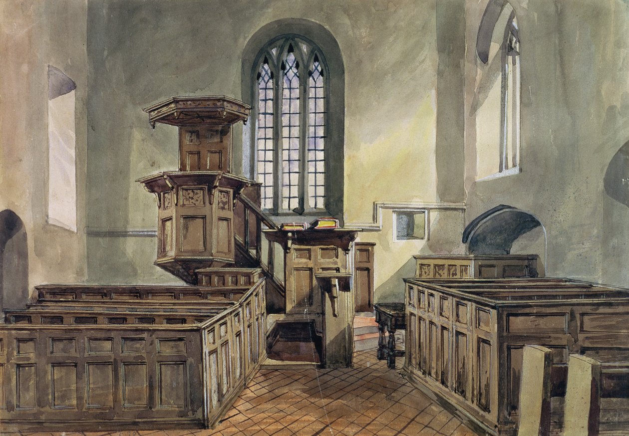 St. Kenelmin kirkko, Clent tekijältä Allen Edward Everitt