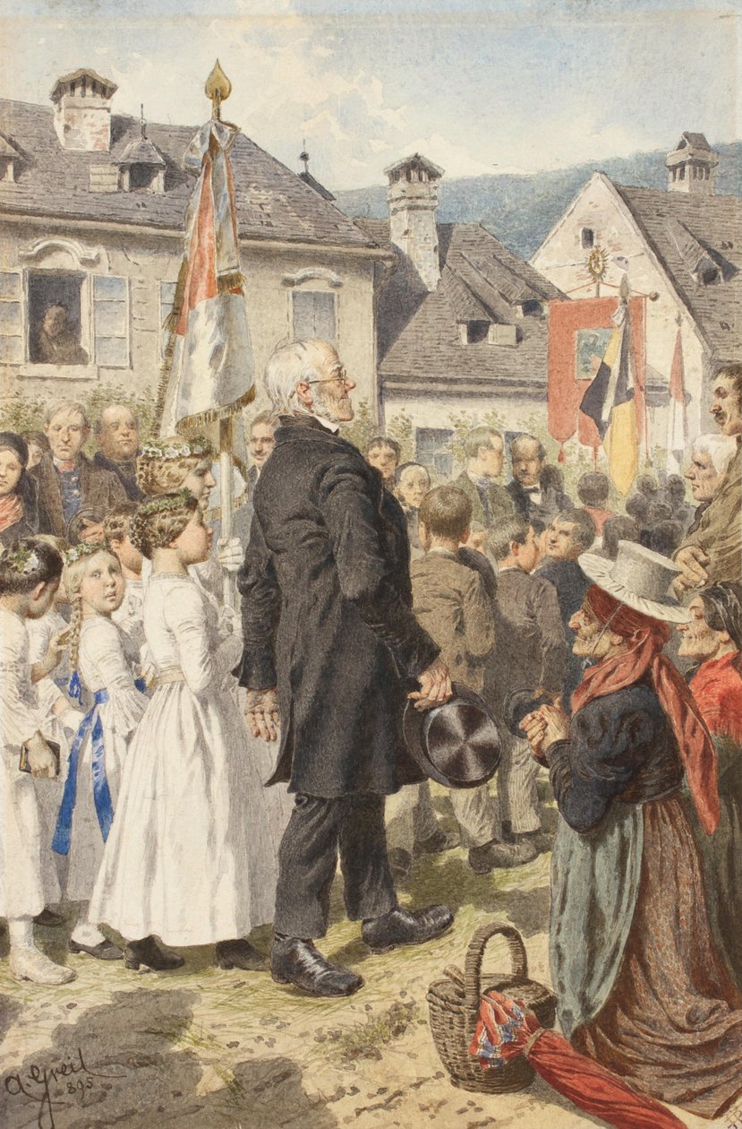 Corpus Christi -kulkue tekijältä Alois Greil