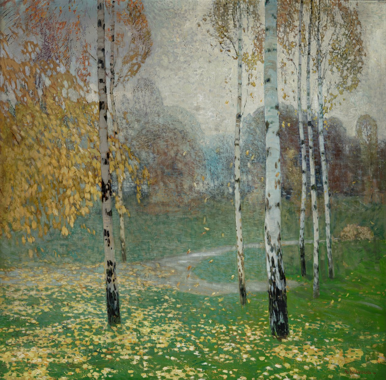 Koivut, 1904 tekijältä Alois Kalvoda