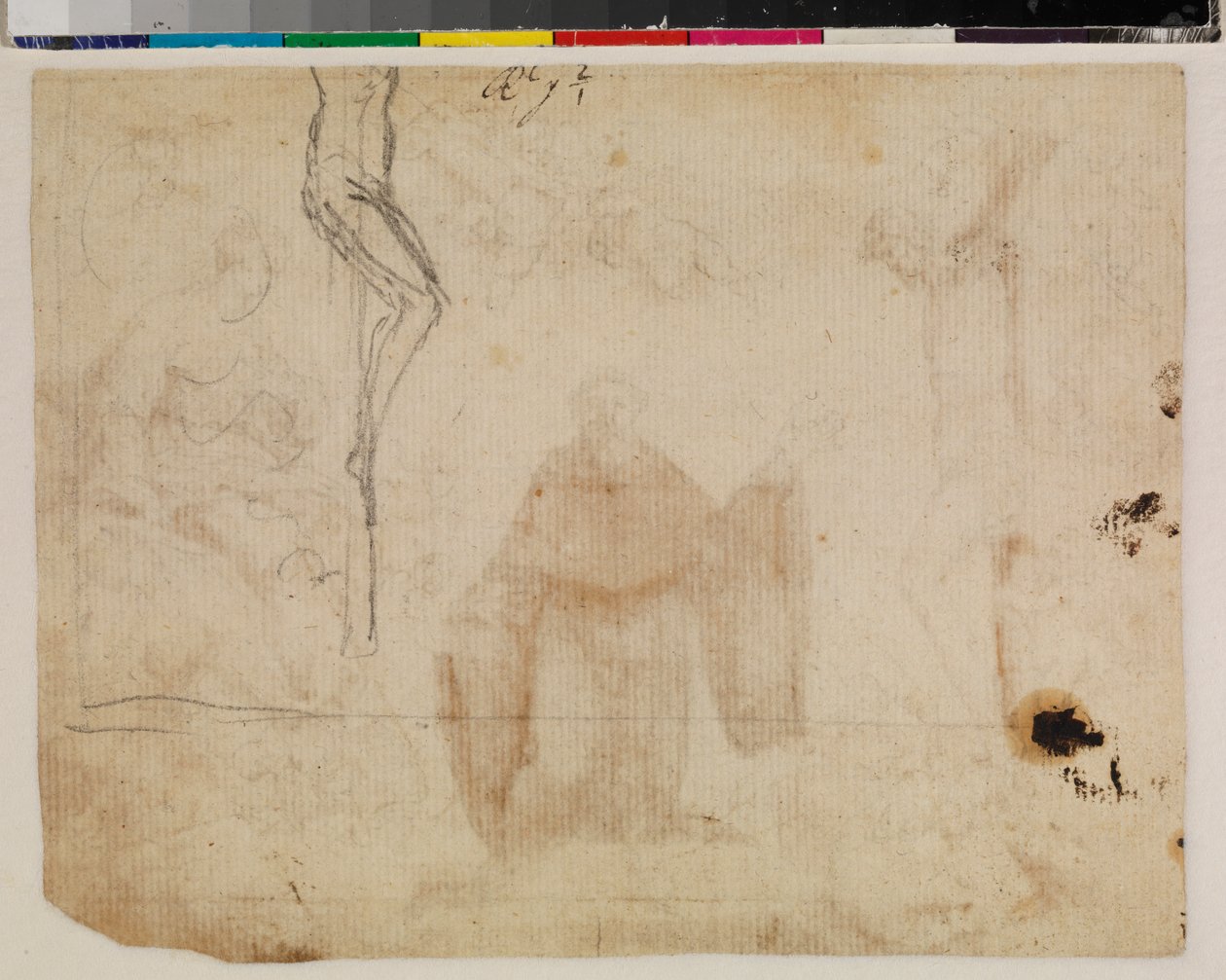 Kristus ristiinnaulittu, verso, 1600-luku tekijältä Alonso Cano